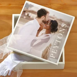 Blissful Love Photo Keepsake Box