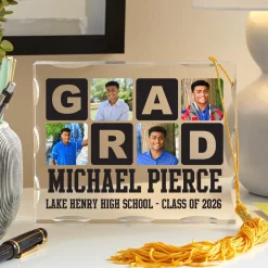 Blocks Of Color Graduation Photo Acrylic Block
