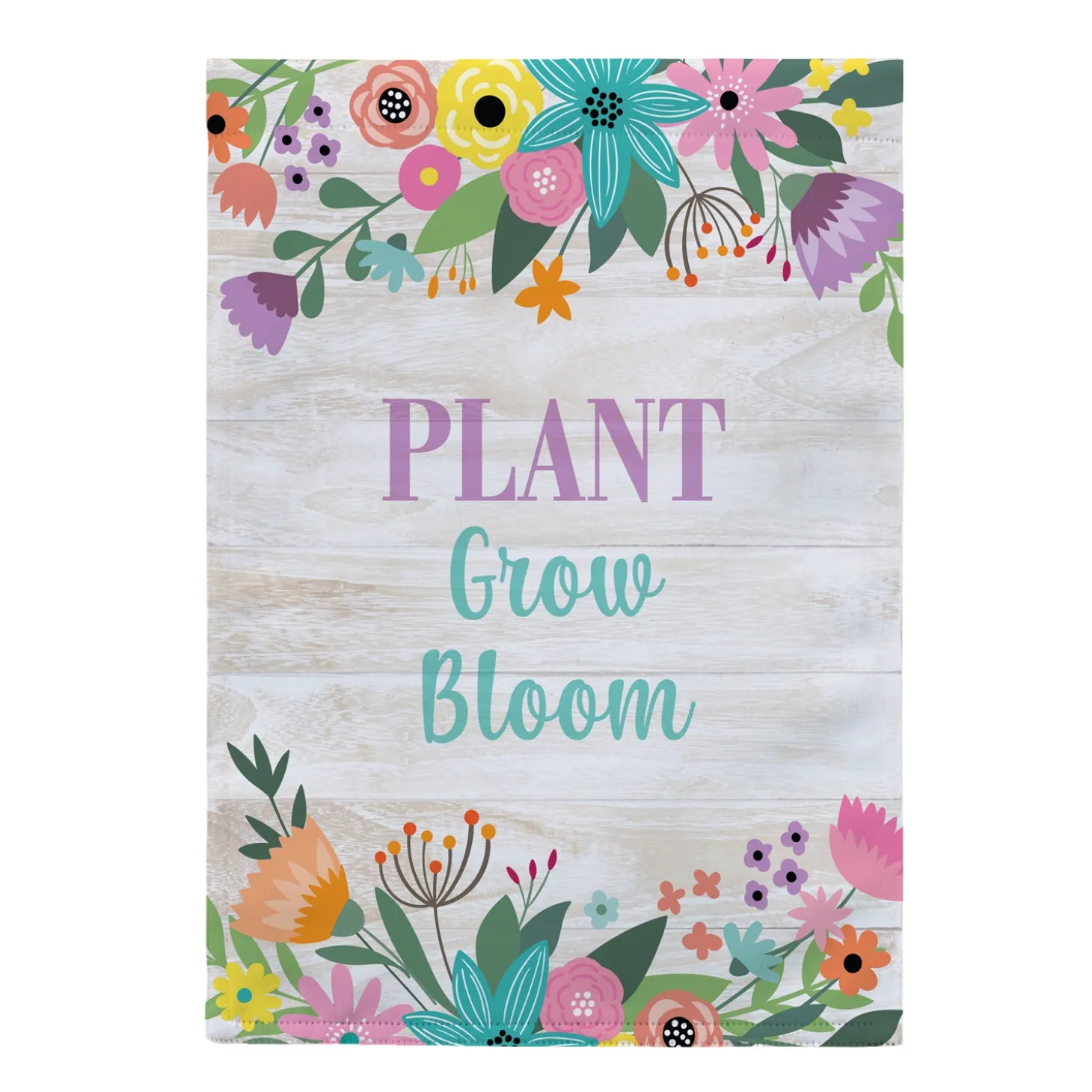 Blooming Flowers Garden Flag
