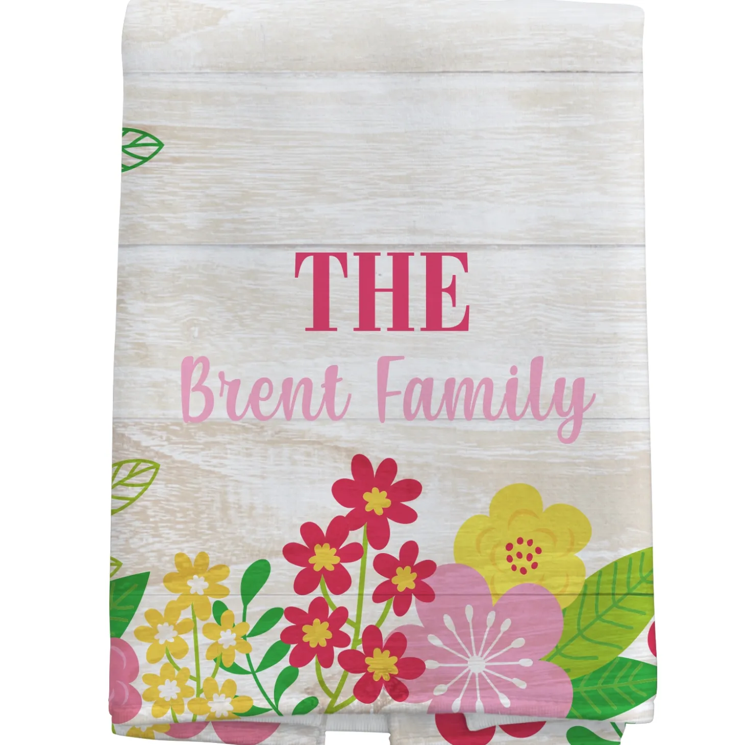 Blooming Flowers Kitchen Towels