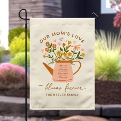Blooms Forever Garden Flag