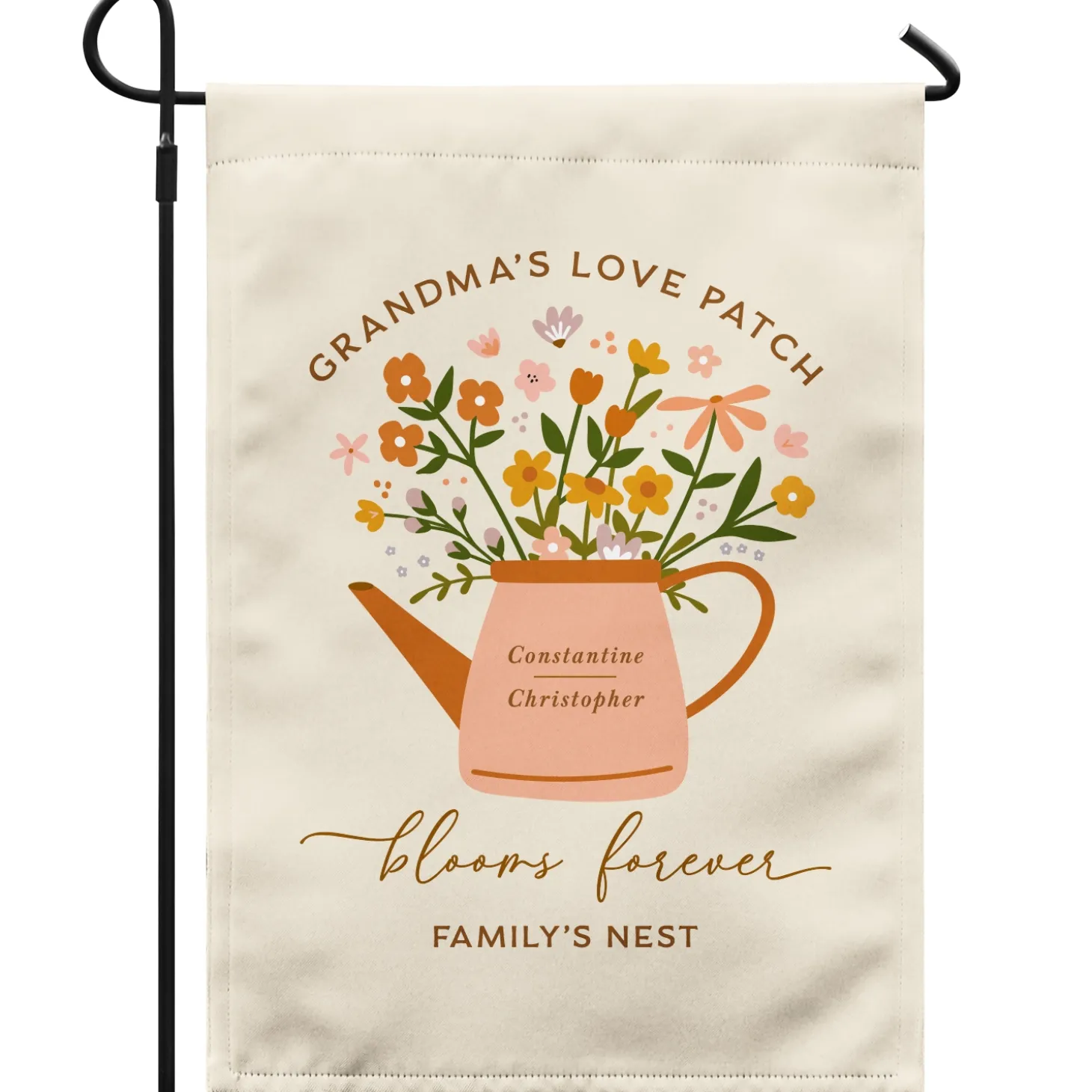 Blooms Forever Garden Flag