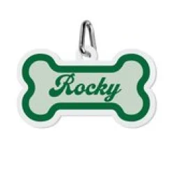Bold and Bright Acrylic Pet Tag