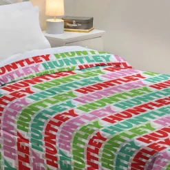 Bold & Bright Letters Comforter
