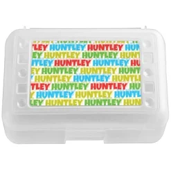 Bold & Bright Letters Pencil Case