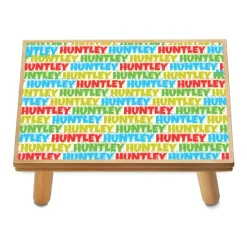 Bold & Bright Letters Step Stool
