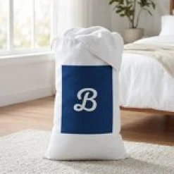 Bold Colors Monogram Laundry Bag