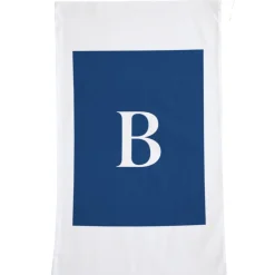 Bold Colors Monogram Laundry Bag