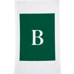 Bold Colors Monogram Laundry Bag