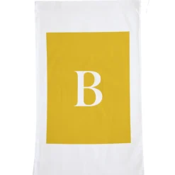 Bold Colors Monogram Laundry Bag