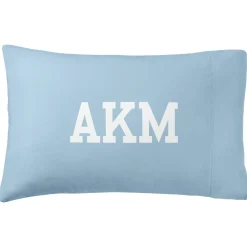 Bold Colors Monogram Pillowcase