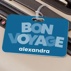 Bon Voyage Luggage Tag