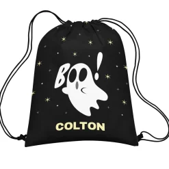 Boo! Ghost Drawstring Treat Bag