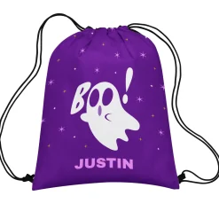 Boo! Ghost Drawstring Treat Bag