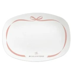 Bow Border Platter