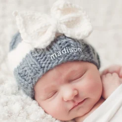Bow Knit Hat