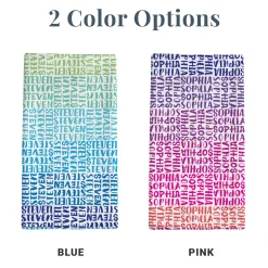 Boxy Name Beach Towel