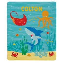 Boys' Sleepy-Time Plush Blanket