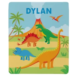 Boys' Sleepy-Time Plush Blanket