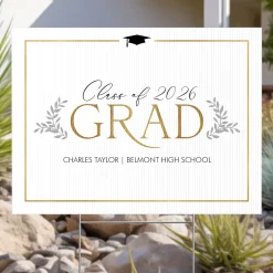 Branch Out Graduate Yard Sign