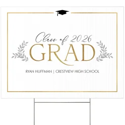 Branch Out Graduate Yard Sign