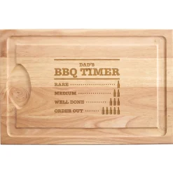 Brew & BBQ Wood Cutting Board