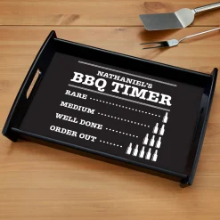 Brew & BBQ Wood Tray
