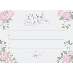 Bride's To Do List Post-It® Note