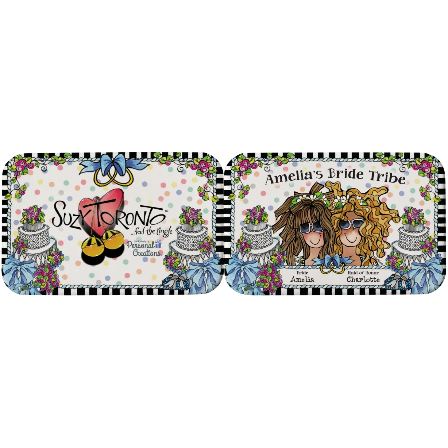 Bride Tribe Purse Mirror by Suzy Toronto