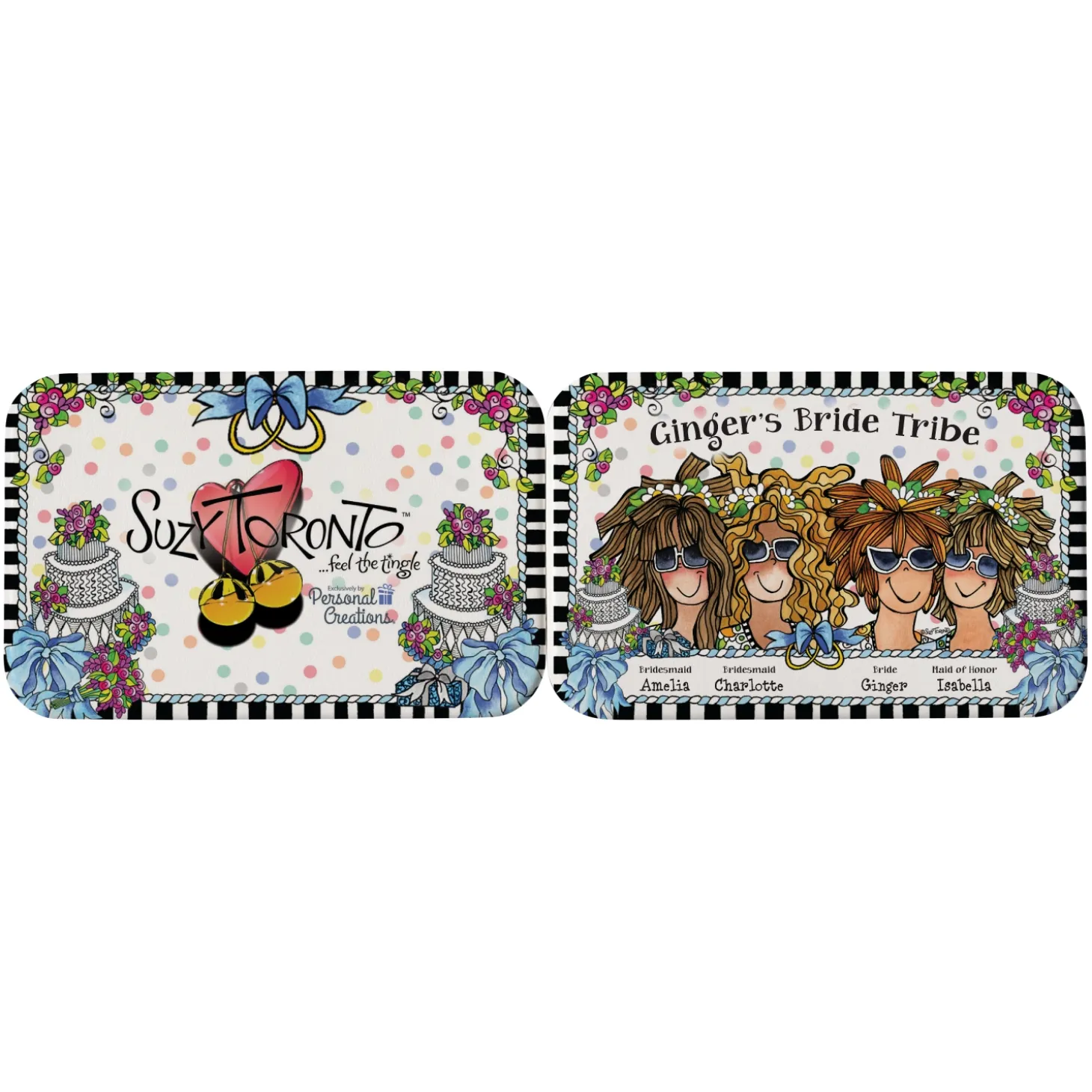 Bride Tribe Purse Mirror by Suzy Toronto