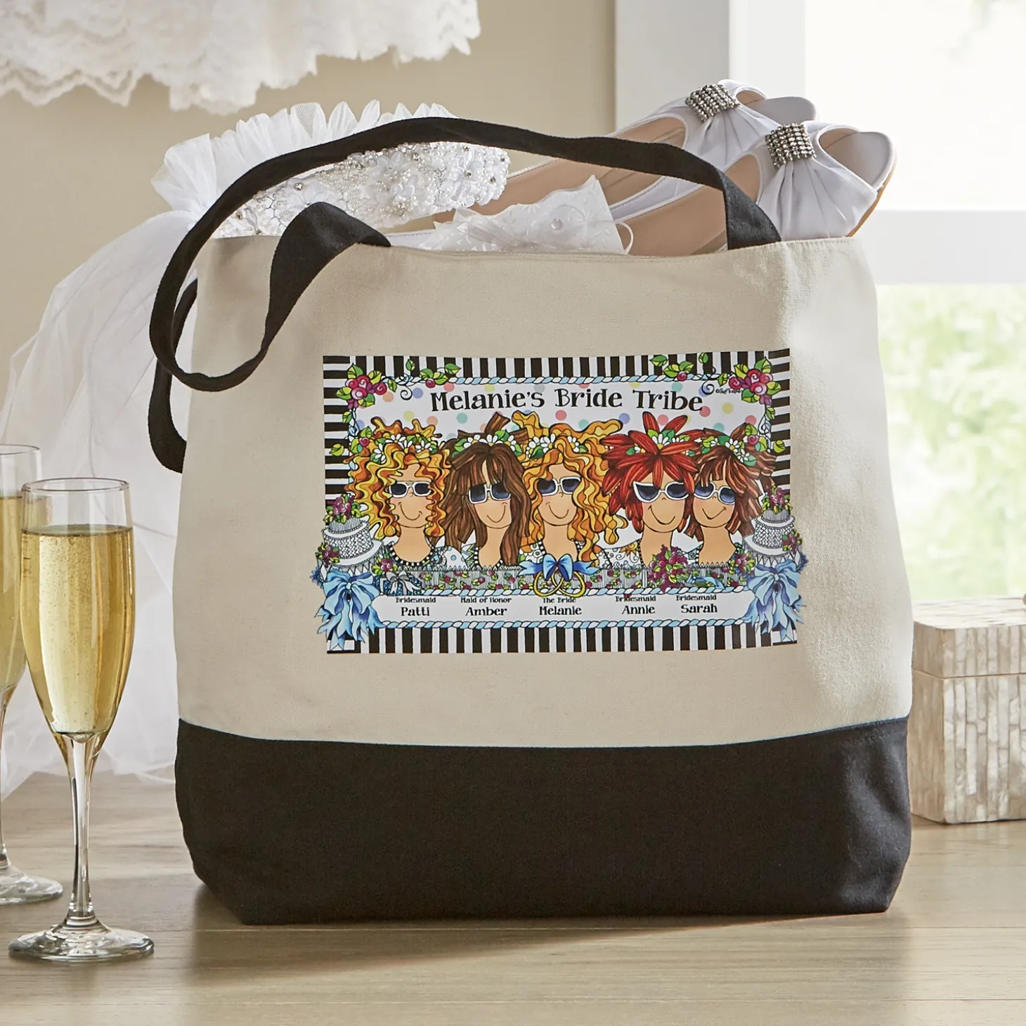 Bride Tribe Tote Bag by Suzy Toronto