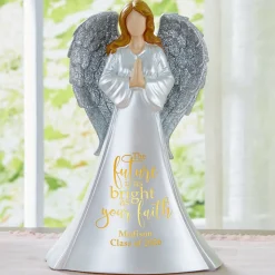 Bright As Your Faith Lighted Angel