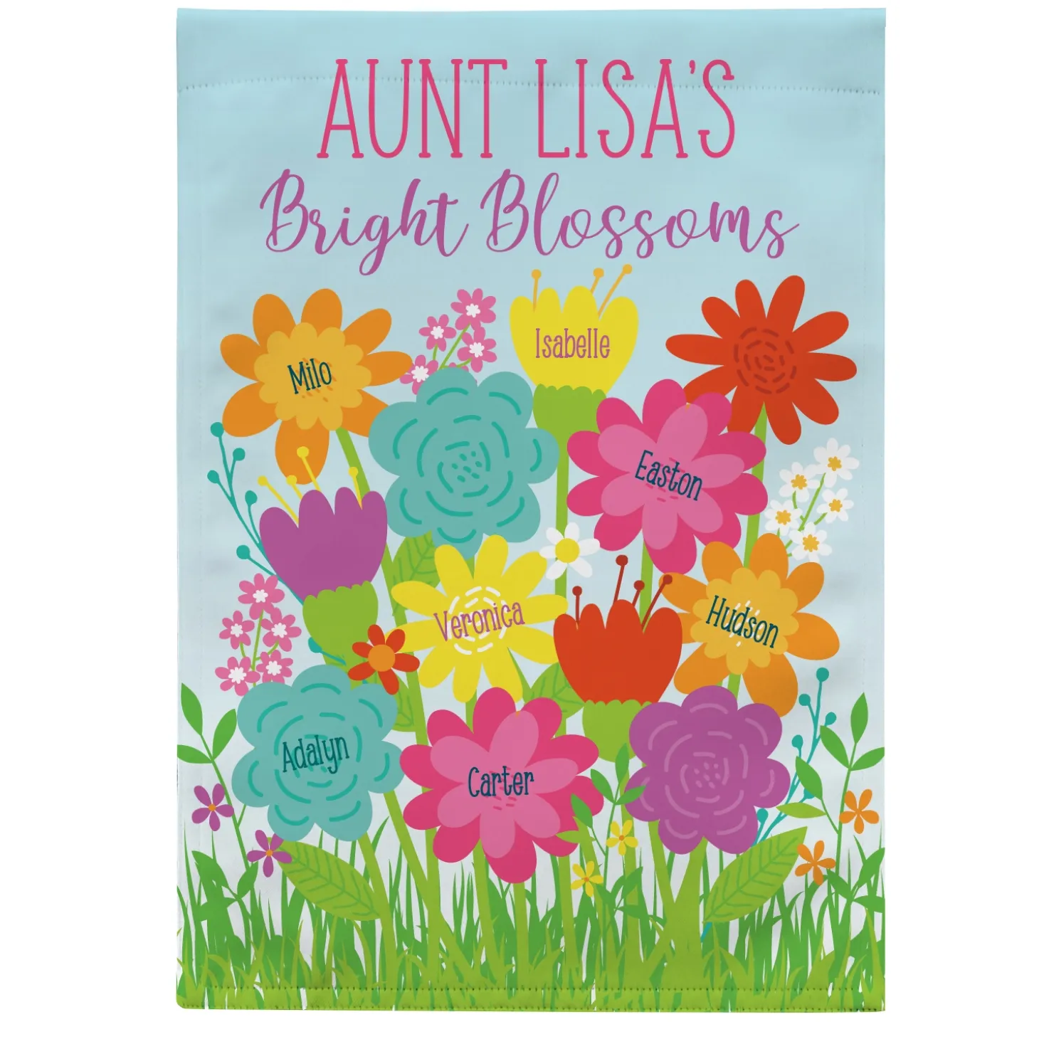 Bright Blossoms Garden Flag