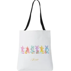 Bright Bunny Ears Easter Tote Bag