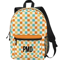 Bright Checkers Backpack
