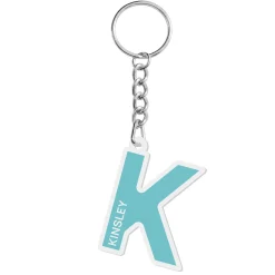 Bright Initial and Name Acrylic Keychain