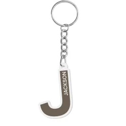 Bright Initial and Name Acrylic Keychain