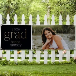 Bright Success Graduation Photo Banner