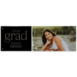 Bright Success Graduation Photo Banner