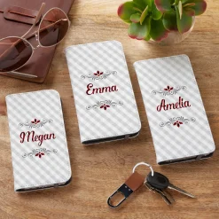 Buffalo Plaid Phone Folio Case