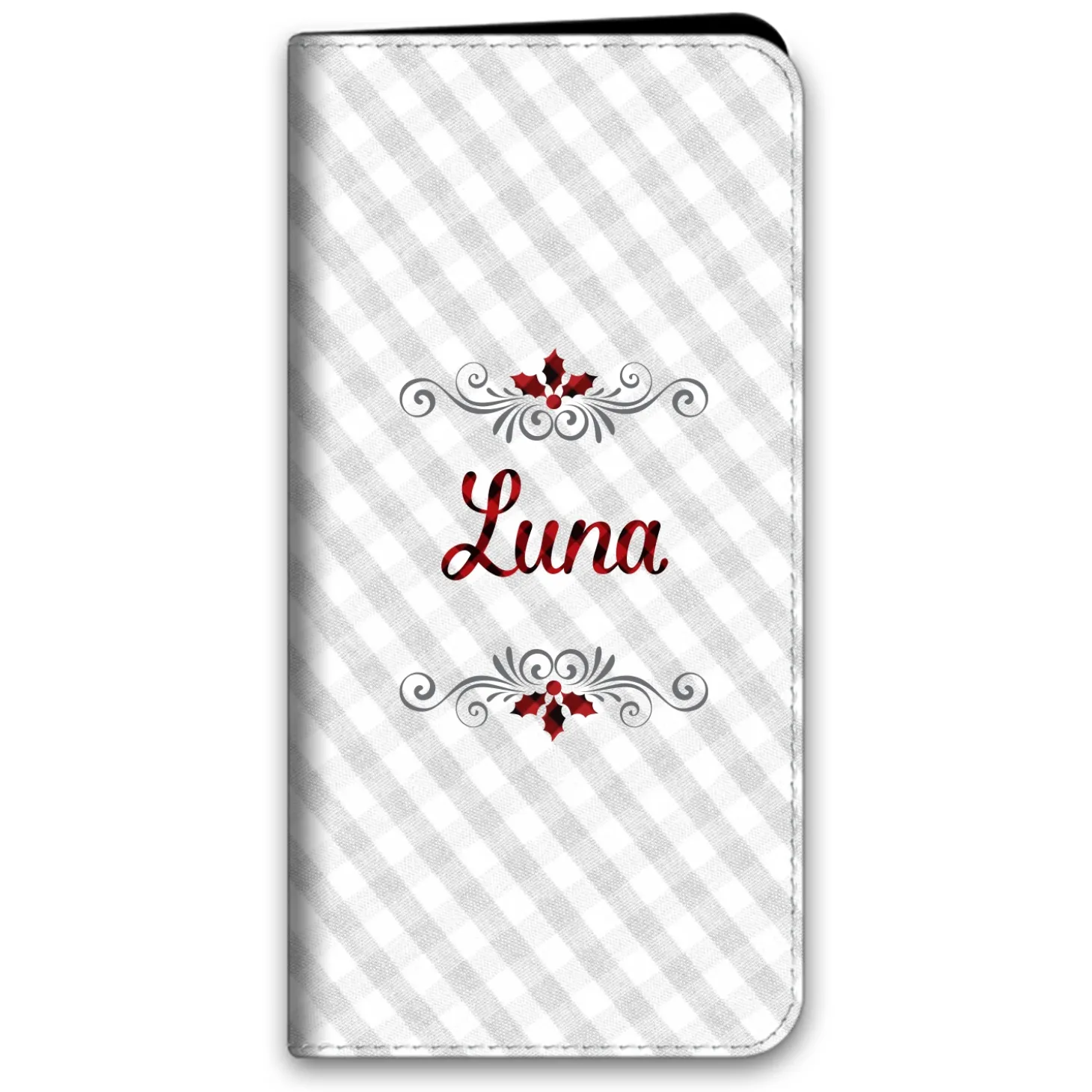 Buffalo Plaid Phone Folio Case