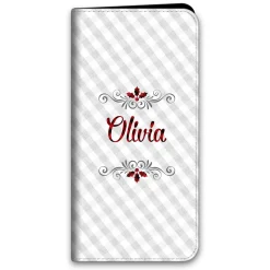 Buffalo Plaid Phone Folio Case