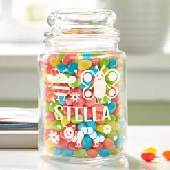 Buggy Love Glass Treat Jar