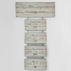 Building Our Story Wood Wall Art
