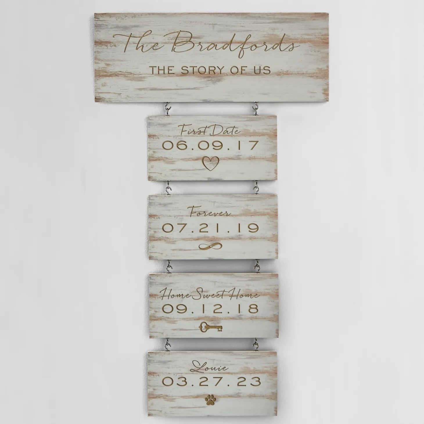 Building Our Story Wood Wall Art