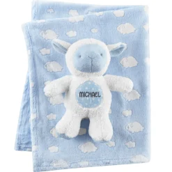 Bundled Blessings Lamb Blanket Keepsake Set