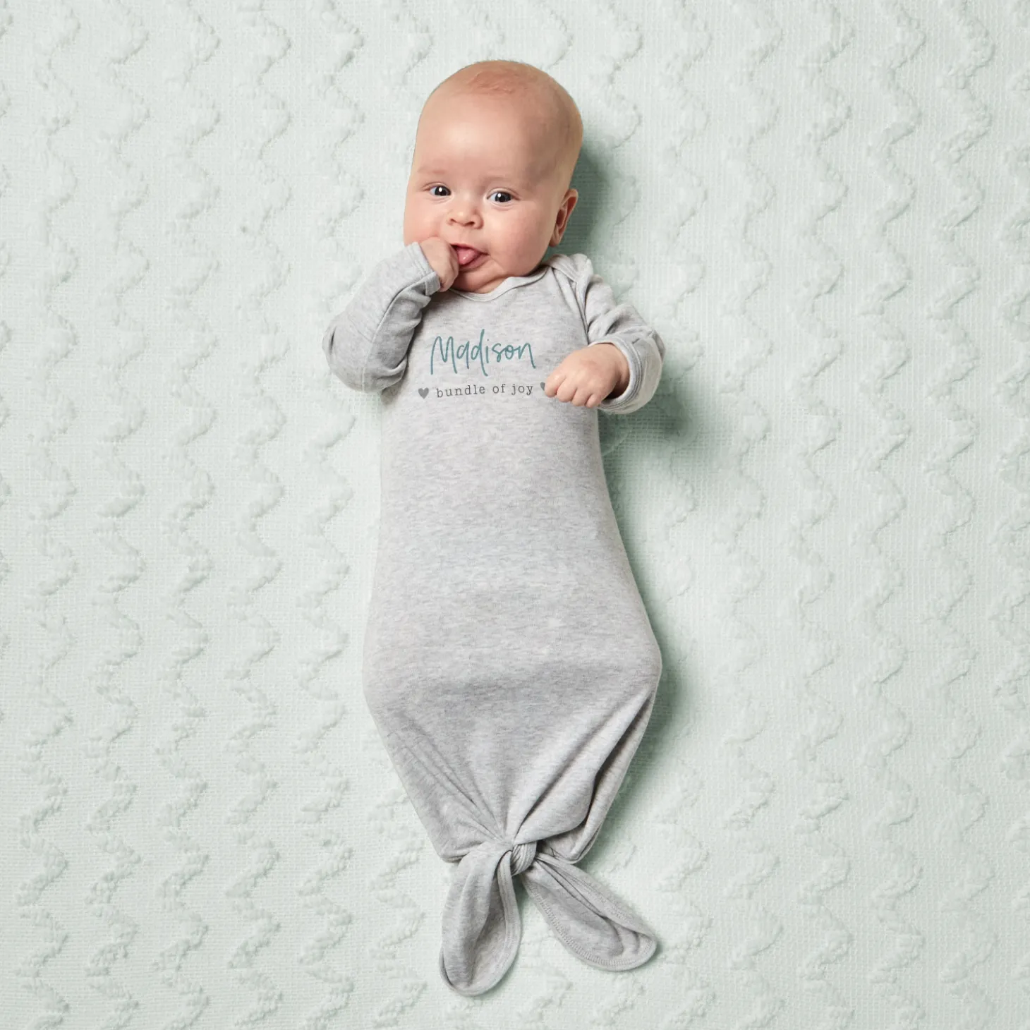 Bundle of Joy Baby Knotted Gown