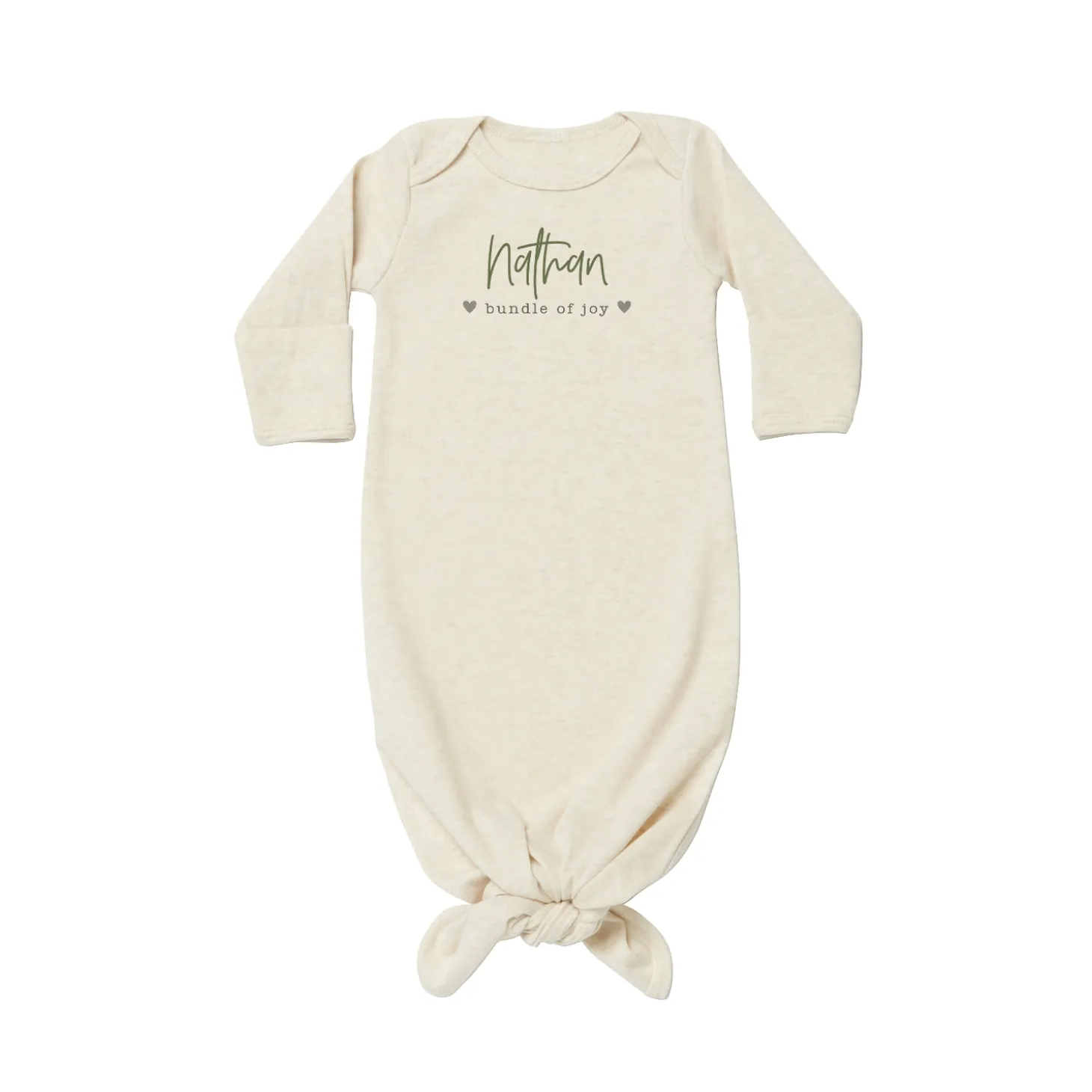 Bundle of Joy Baby Knotted Gown