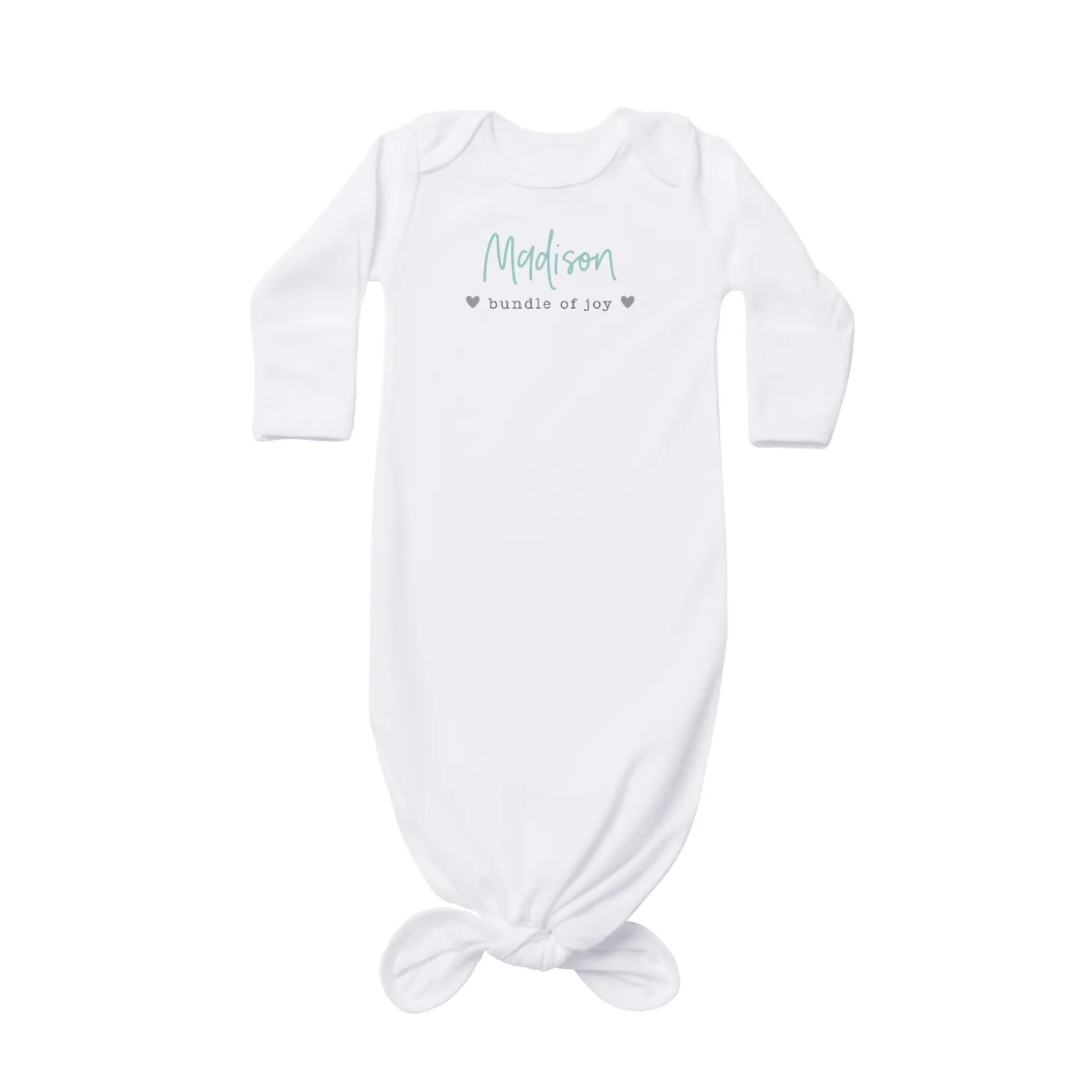 Bundle of Joy Baby Knotted Gown