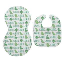 Bundle Of Love Bib & Burp Cloth Set